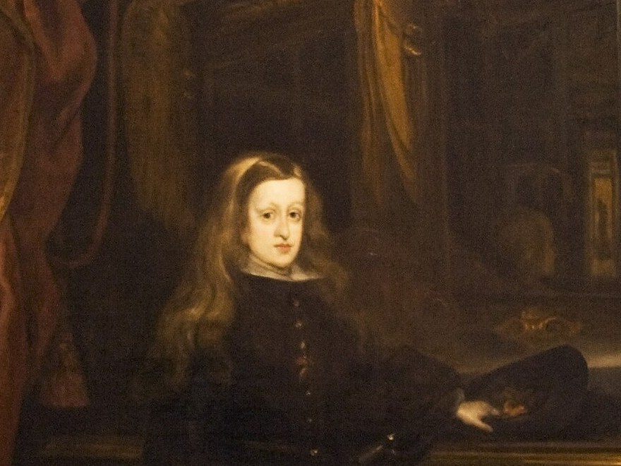 Portrait of the young King Charles II of Spain, the last Spanish Habsburg