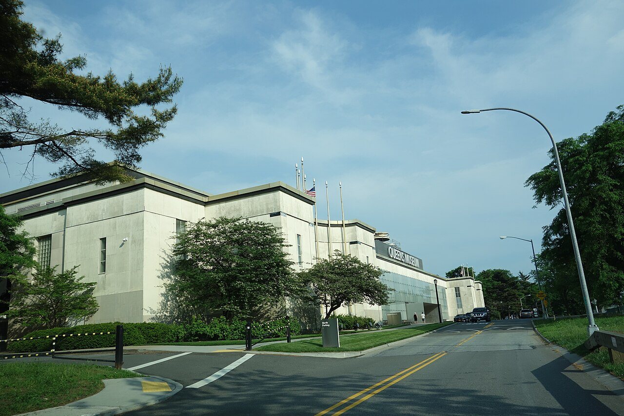 The Queens Museum, the former New York City Building at Flushing Meadows where the UN General Assembly met from 1946 to 1950, photographed in 2018